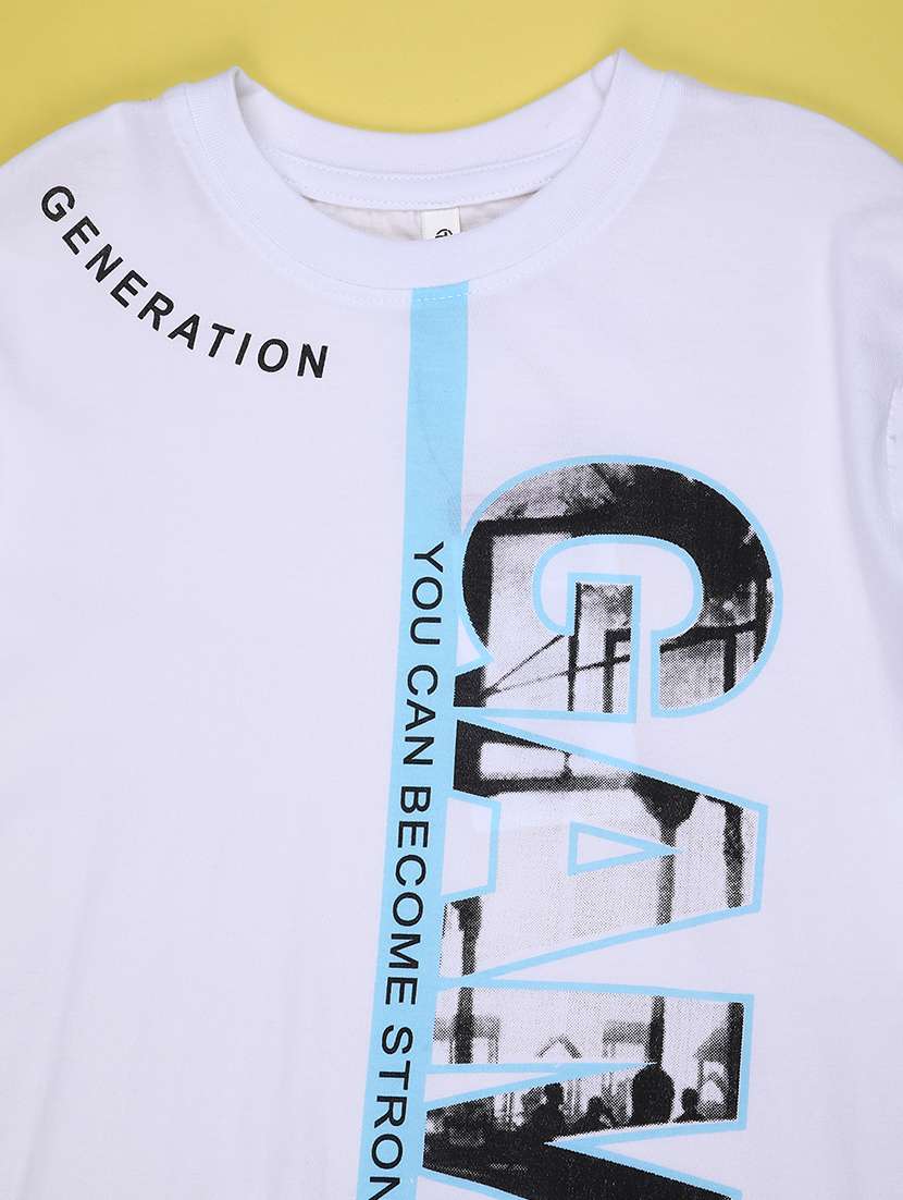 boys printed short sleeve t-shirt - 22180356 -  Standard Image - 3
