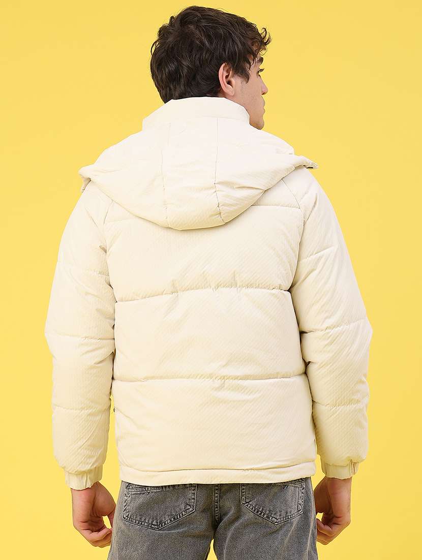 men solid long sleeve lightweight puffer jacket - 22180642 -  Standard Image - 3