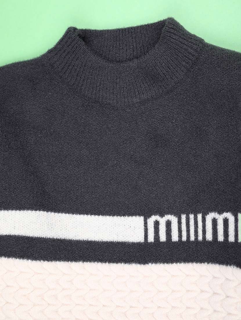 boys self designed long sleeve sweater - 22180749 -  Standard Image - 3