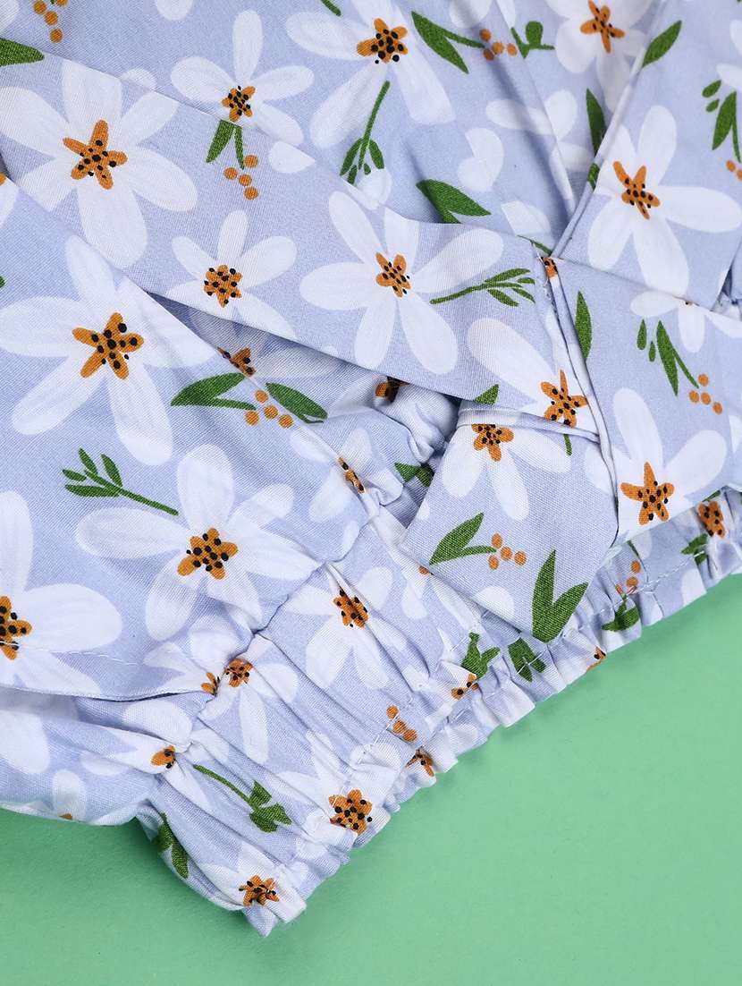 Girls Printed Mid Rise Shorts - 22180773 -  Standard Image - 3