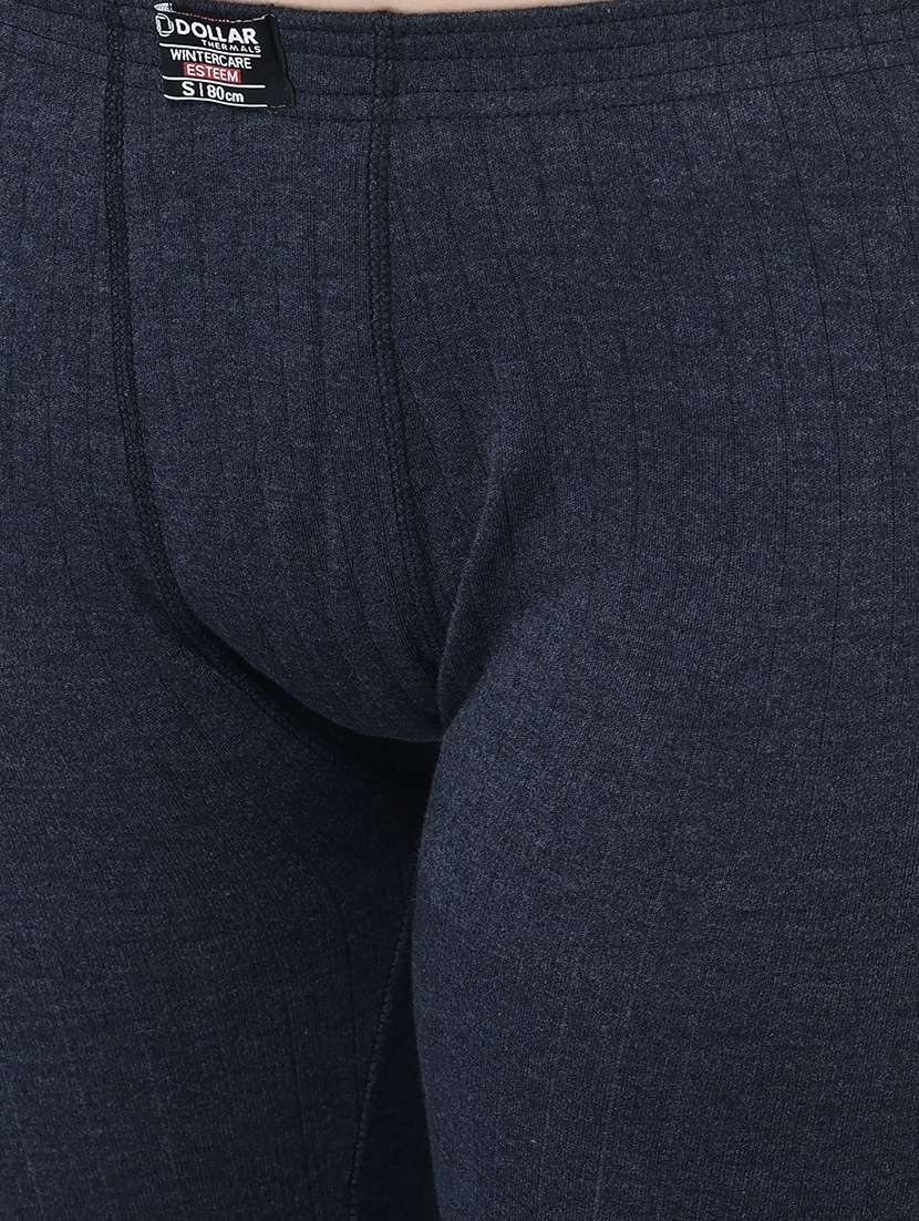 women solid mid rise thermal legging - 22181140 -  Standard Image - 3