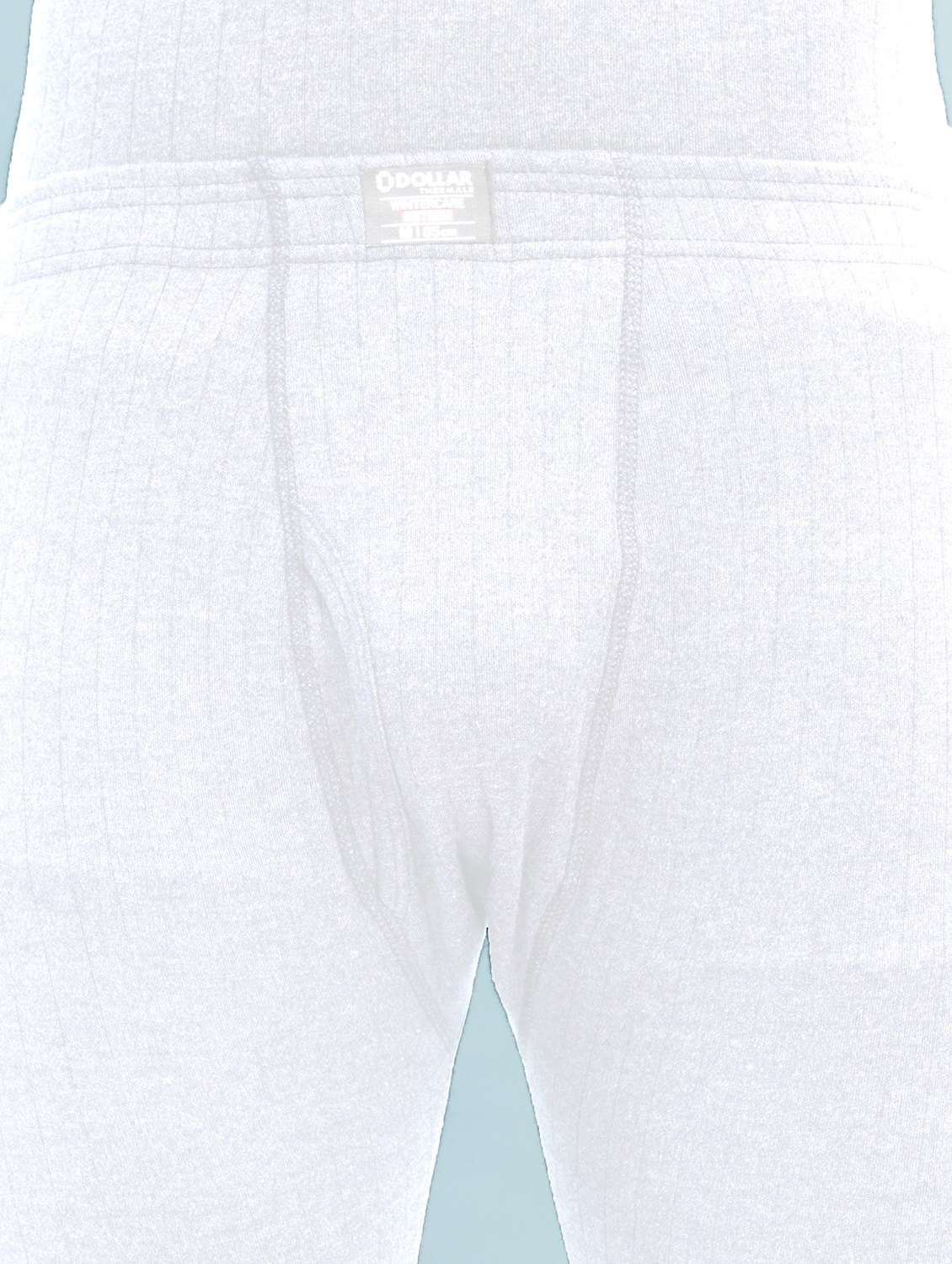 men solid mid rise thermal bottom - 22181155 -  Standard Image - 3