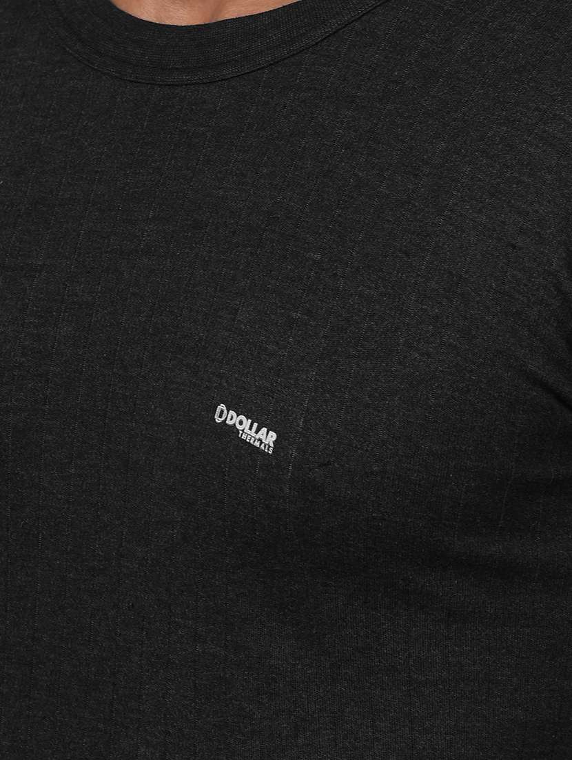 men solid full sleeve thermal set - 22181159 -  Standard Image - 3