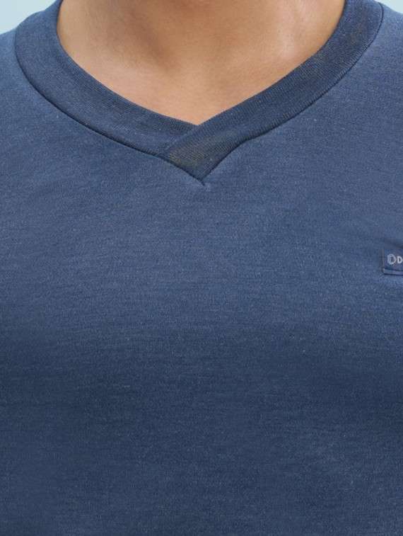 men solid full sleeve thermal top pack of 2 - 22181176 -  Standard Image - 3