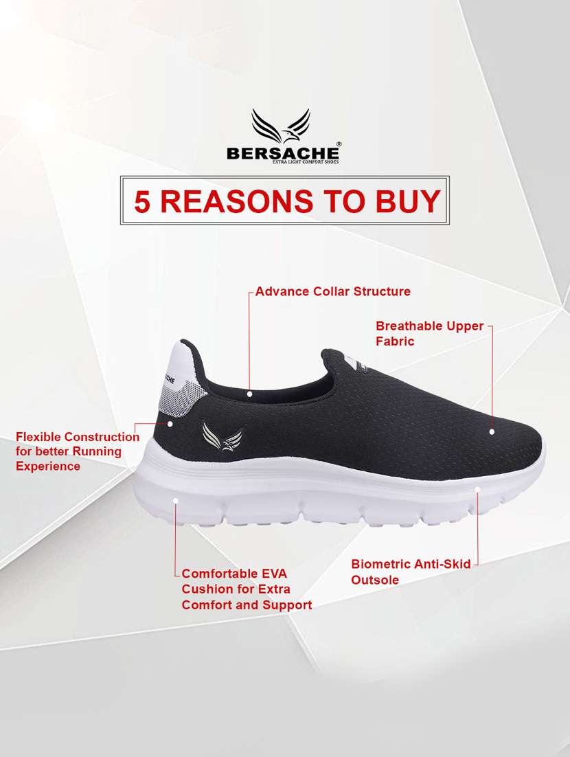 men solid slip on sport shoe - 22181180 -  Standard Image - 3