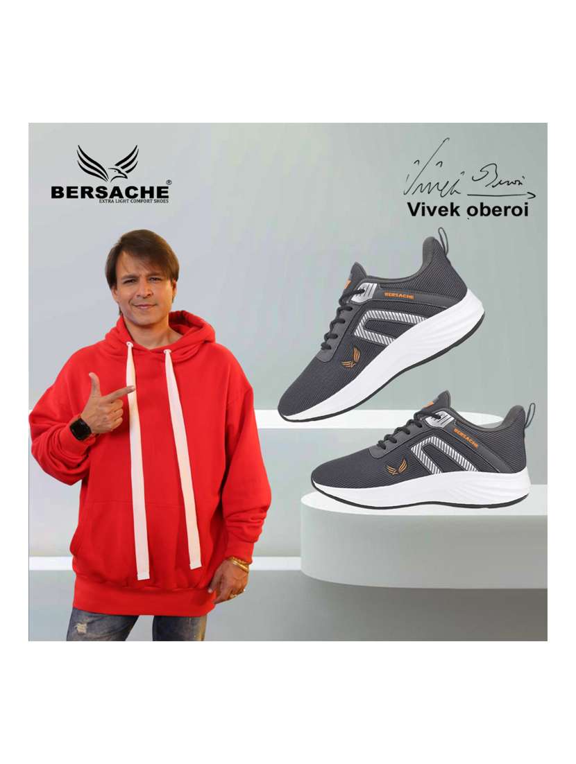 men solid lace up sport shoe - 22181188 -  Standard Image - 5