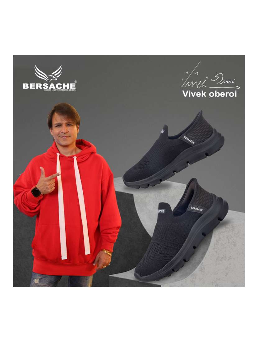 men black slip on sport shoe - 22181198 -  Standard Image - 5