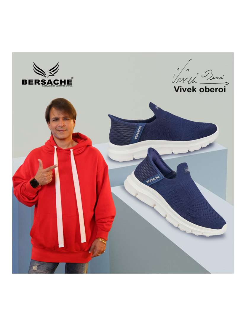 men blue slip on sport shoe - 22181199 -  Standard Image - 5