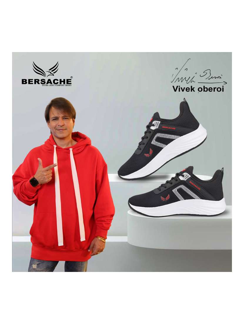 men black lace up sport shoe - 22181200 -  Standard Image - 5