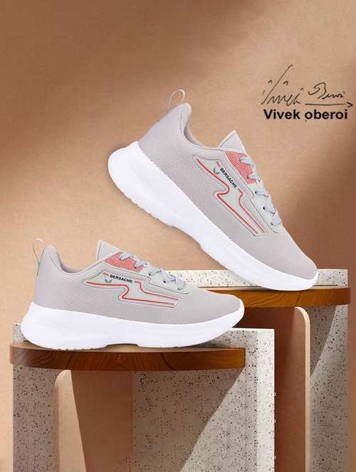 men grey lace up sport shoe - 22181203 -  Standard Image - 0