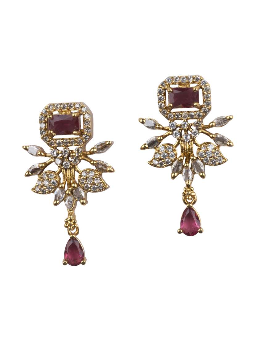 red alloy necklaces and earring - 22181264 -  Standard Image - 3