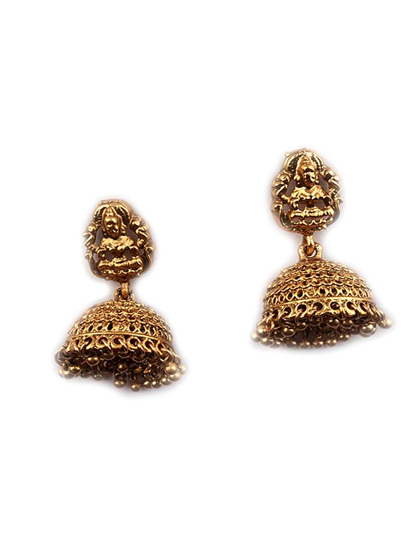 women gold plated goddess choker set - 22181297 -  Standard Image - 3