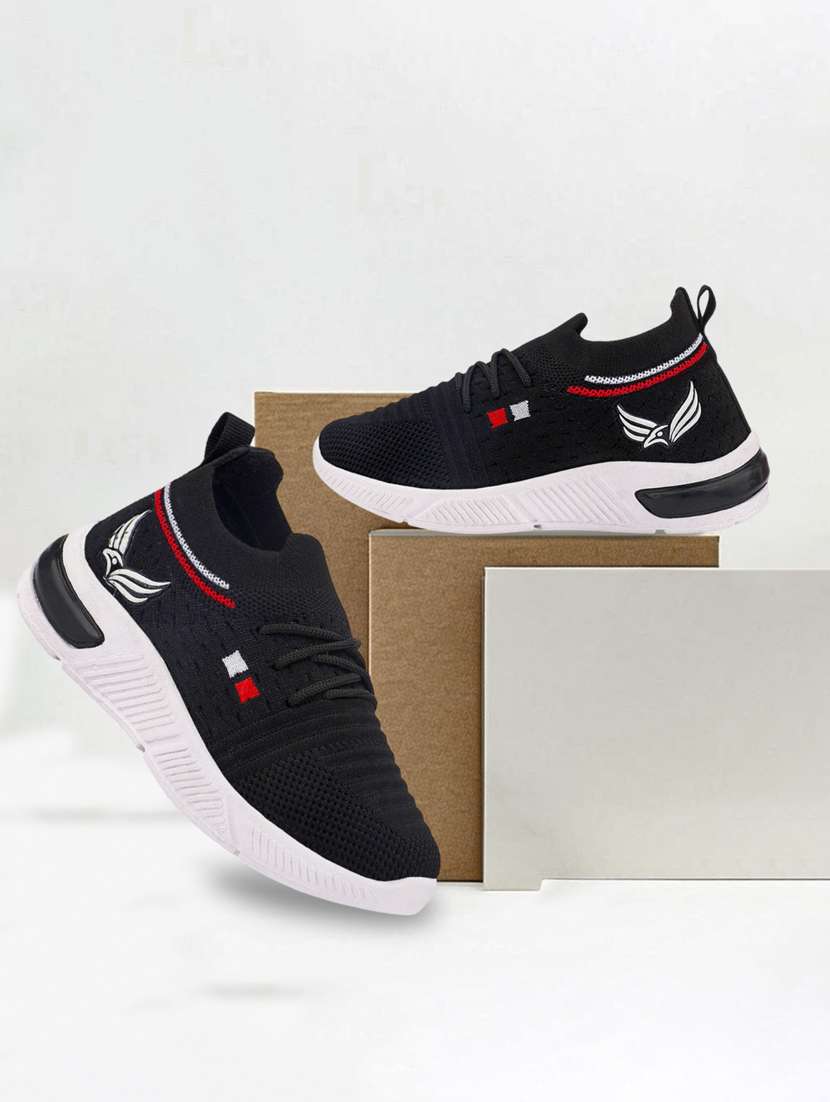 boys solid lace up sport shoes - 22181370 -  Zoom Image - 0