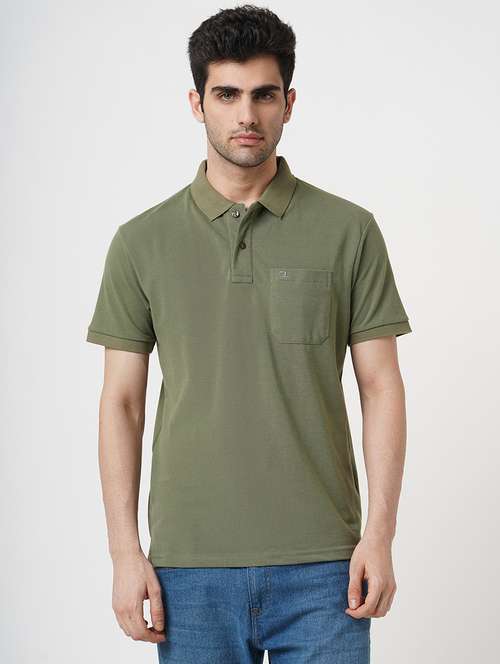 men solid short sleeve polo t-shirt - 22181406 -  Standard Image - 0