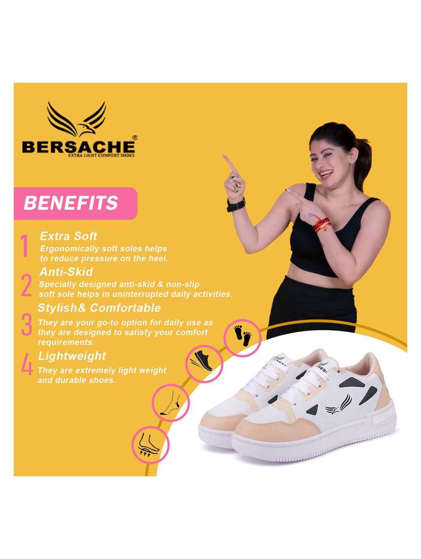 women beige lace-up sneaker - 22181423 -  Standard Image - 5