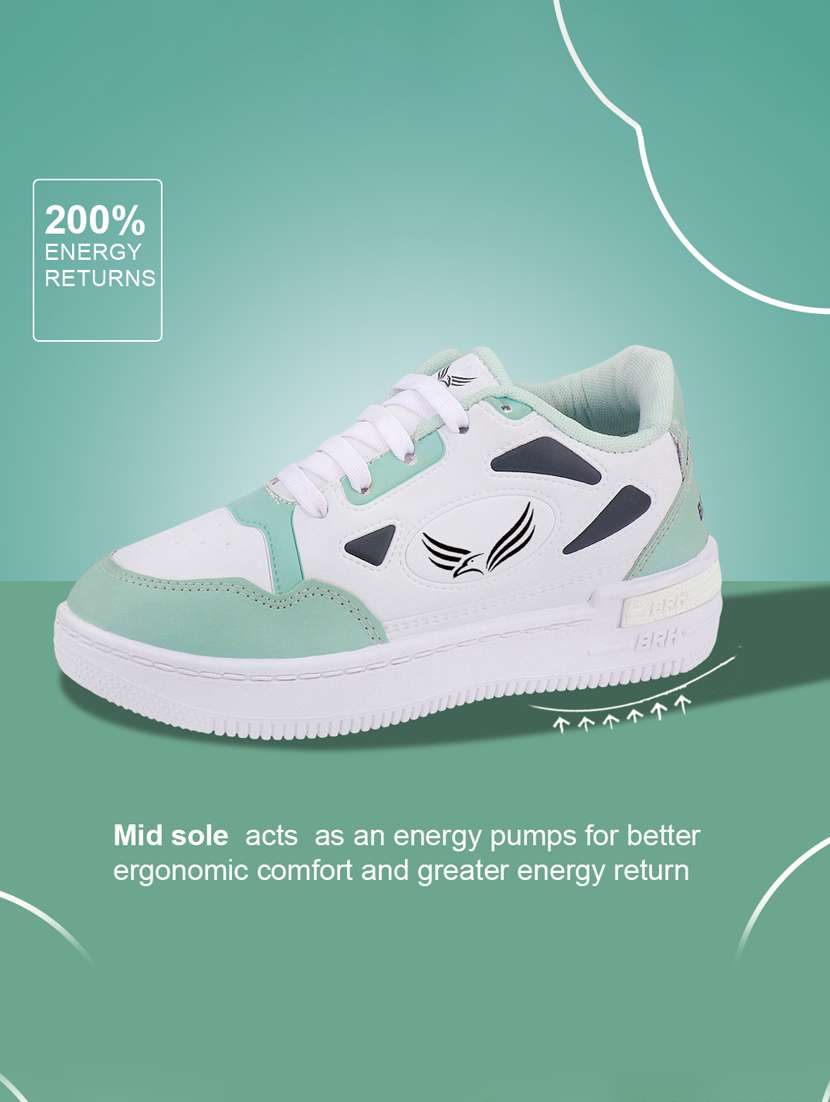 women green lace-up sneaker - 22181506 -  Standard Image - 3