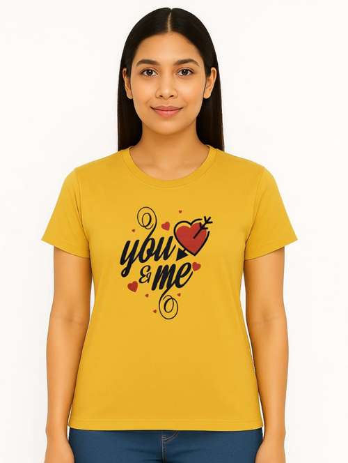 women printed short sleeve regular fit t-shirt - 22181544 -  Standard Image - 0