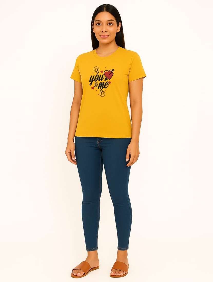 women printed short sleeve regular fit t-shirt - 22181544 -  Standard Image - 3