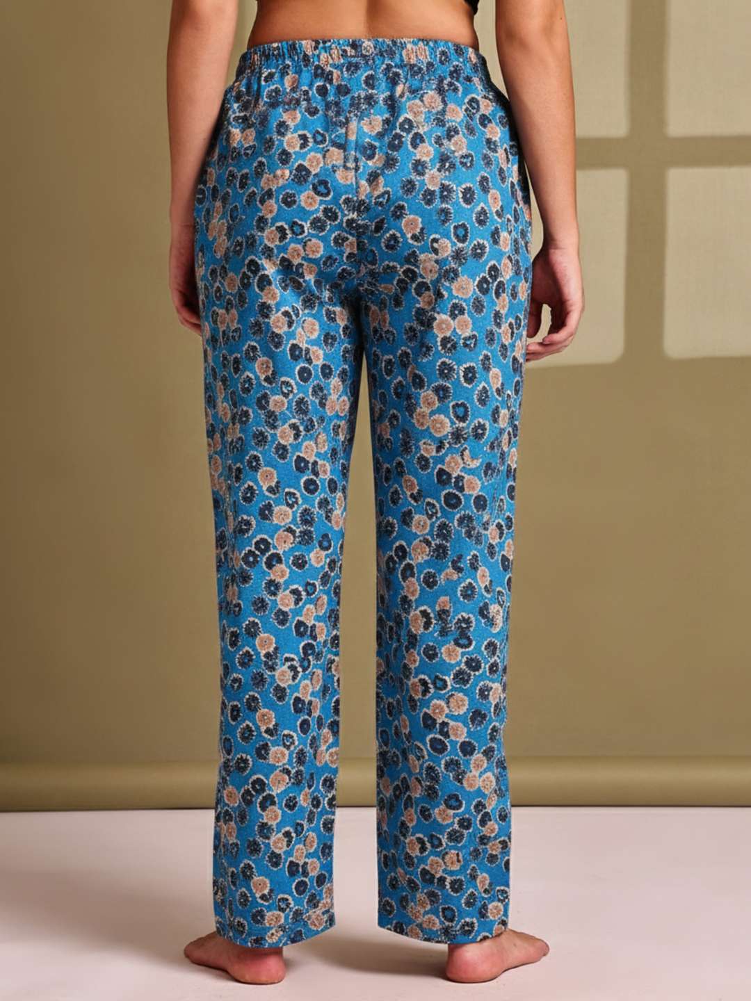 women printed mid rise loungewear pajama - 22181562 -  Standard Image - 3