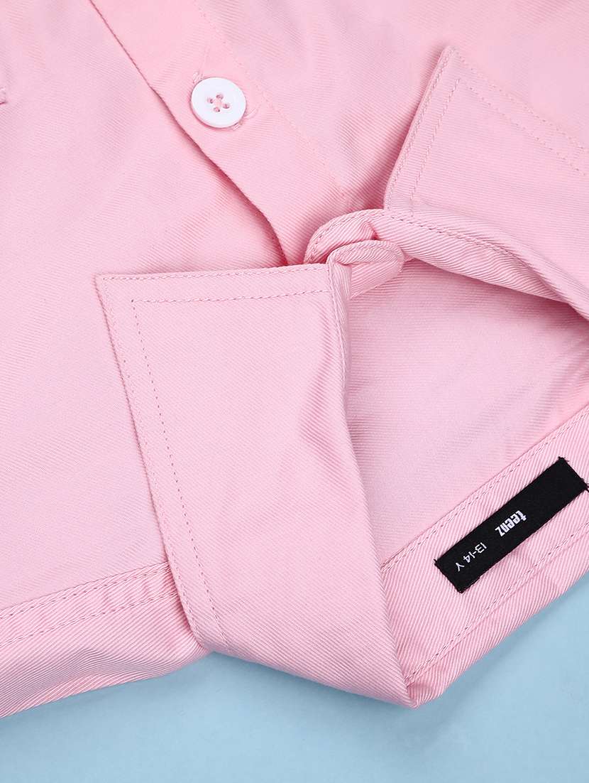 girls solid long sleeve shirt - 22181917 -  Standard Image - 3