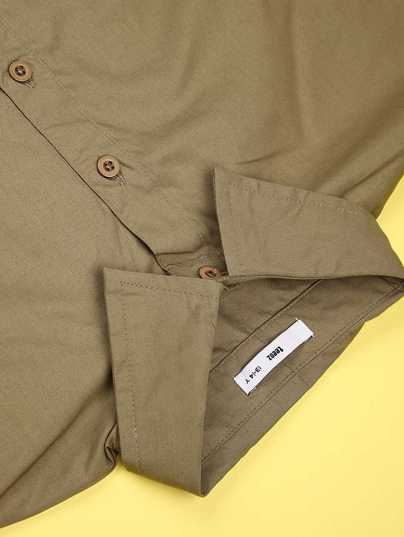 girls solid short sleeve top - 22181918 -  Standard Image - 3