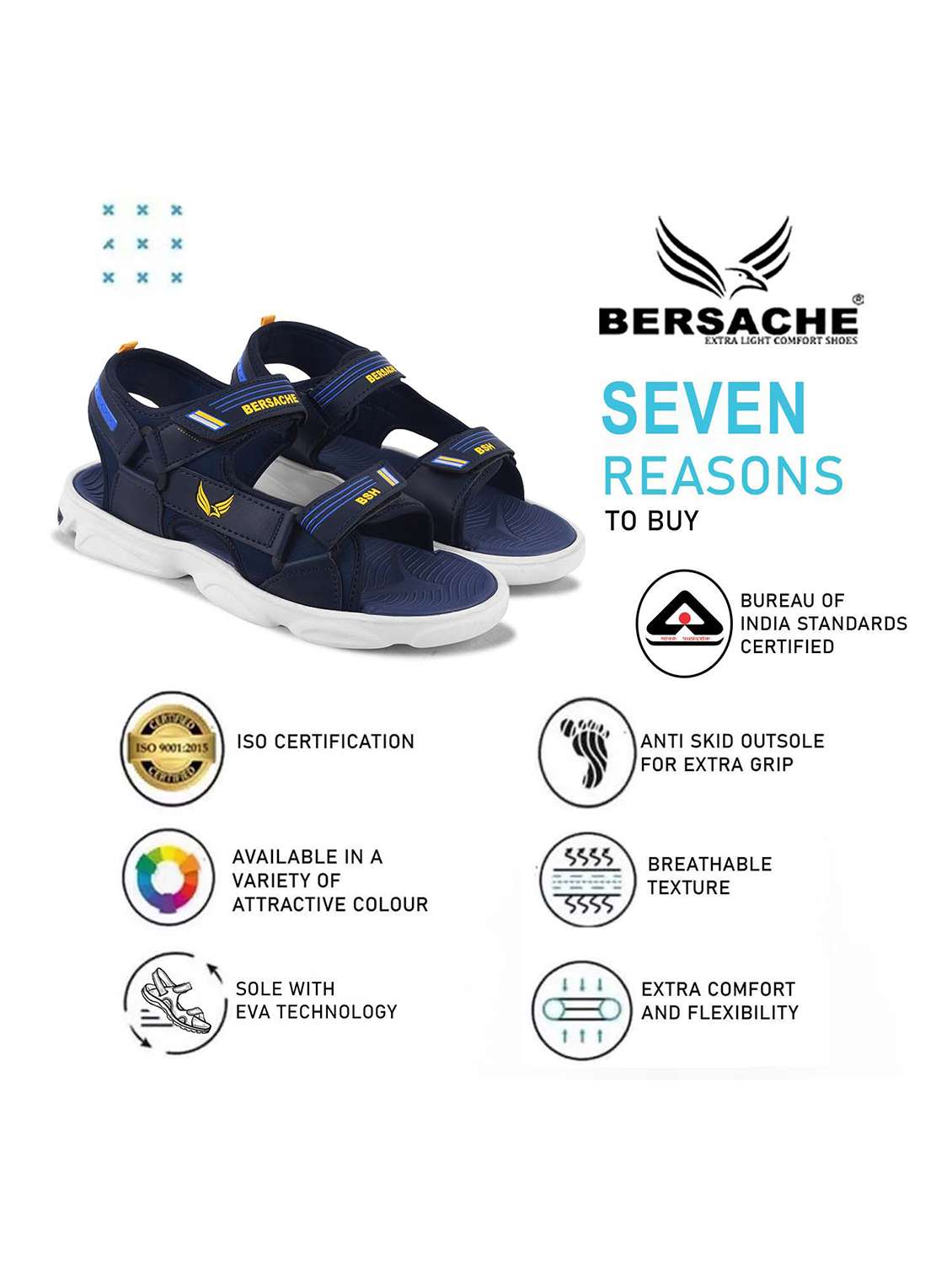 men solid open toe floater - 22182052 -  Standard Image - 3