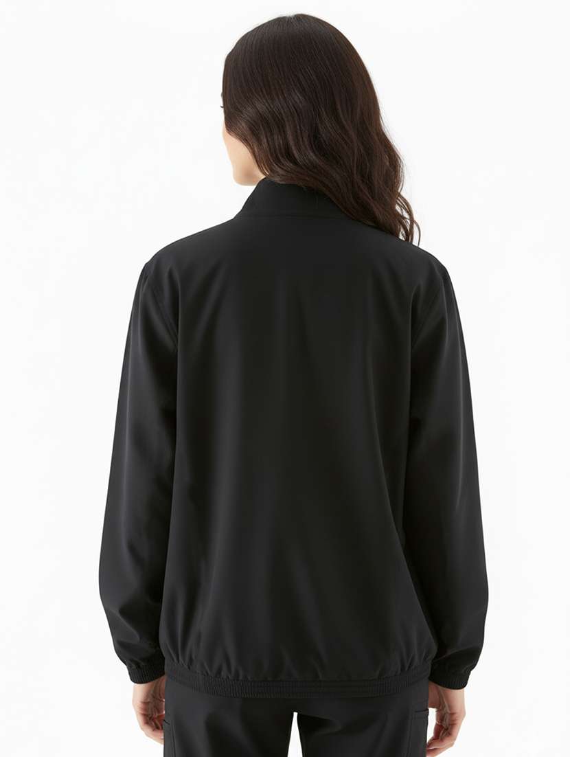 women solid long sleeve bomber jacket - 22182087 -  Standard Image - 3