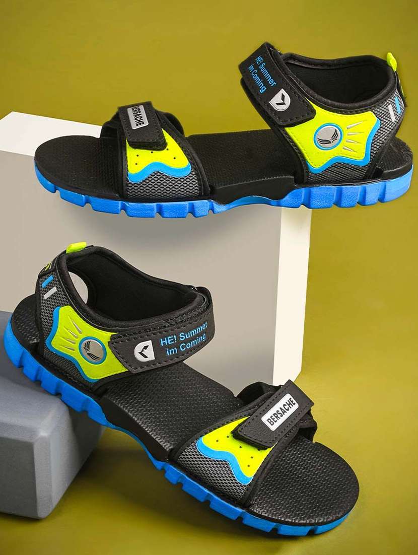 boys printed velcro closure floater