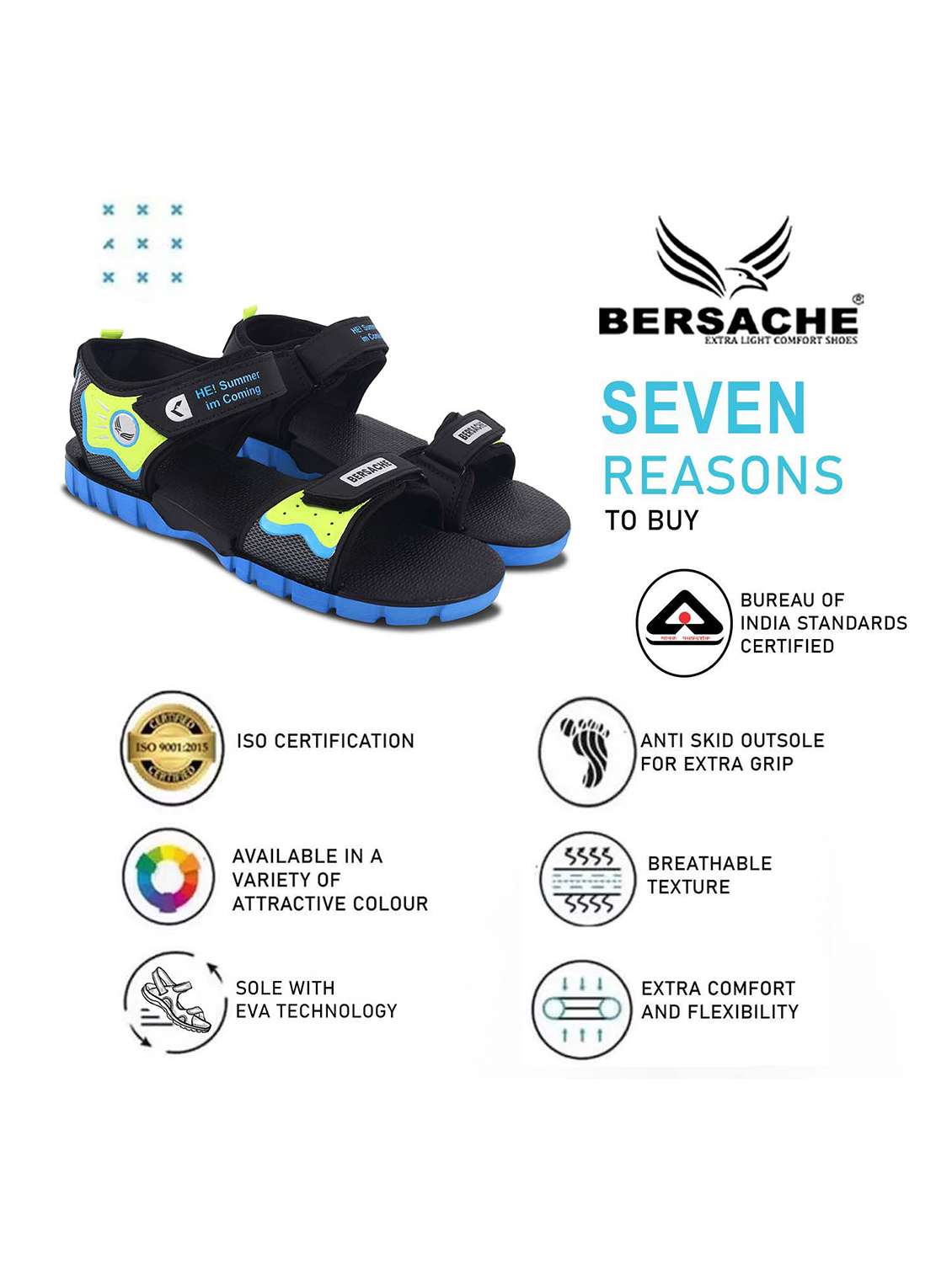 boys printed velcro closure floater - 22182108 -  Standard Image - 3