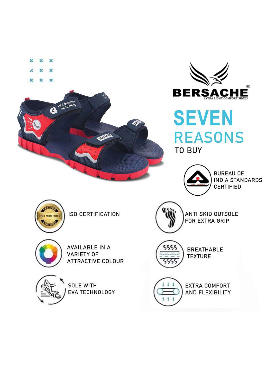 boys printed velcro closure floater - 22182109 -  Standard Image - 3