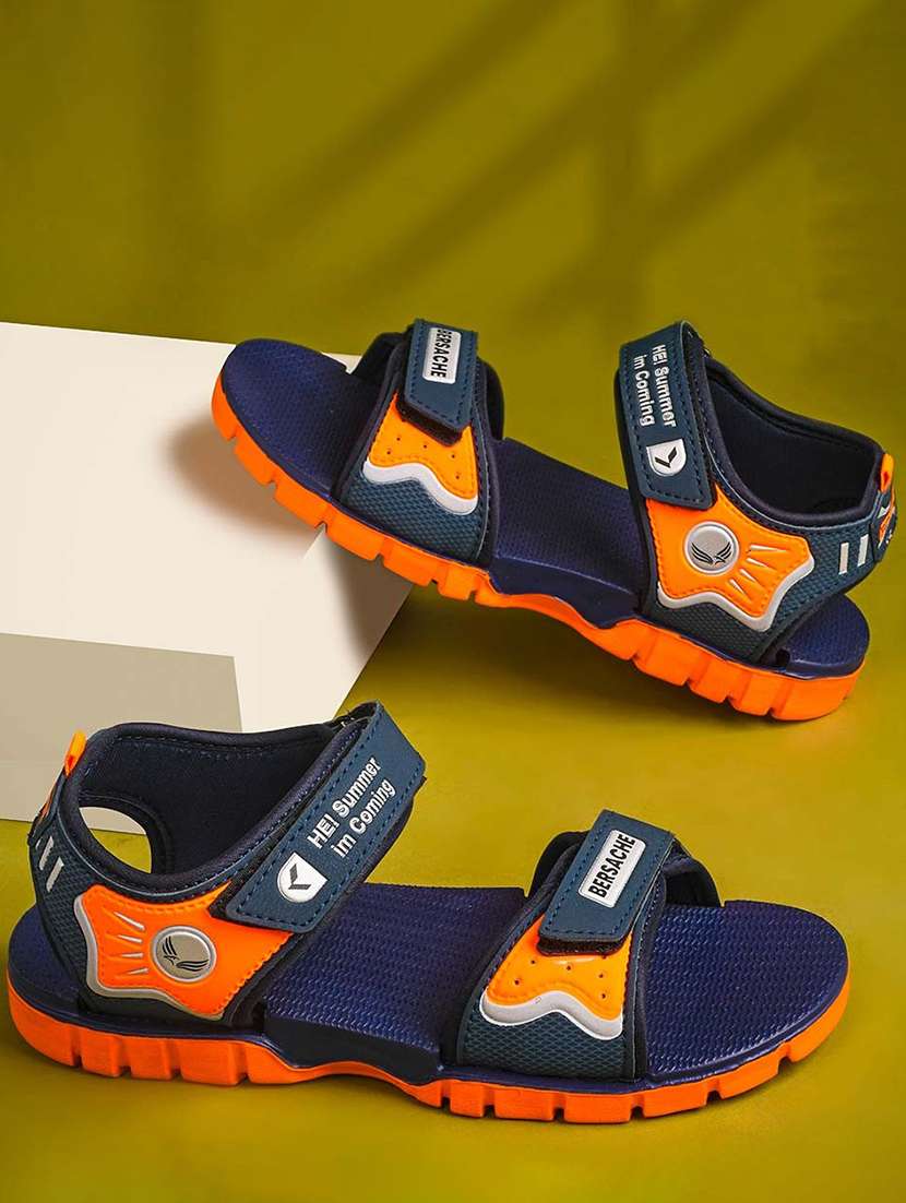 boys printed velcro closure floater