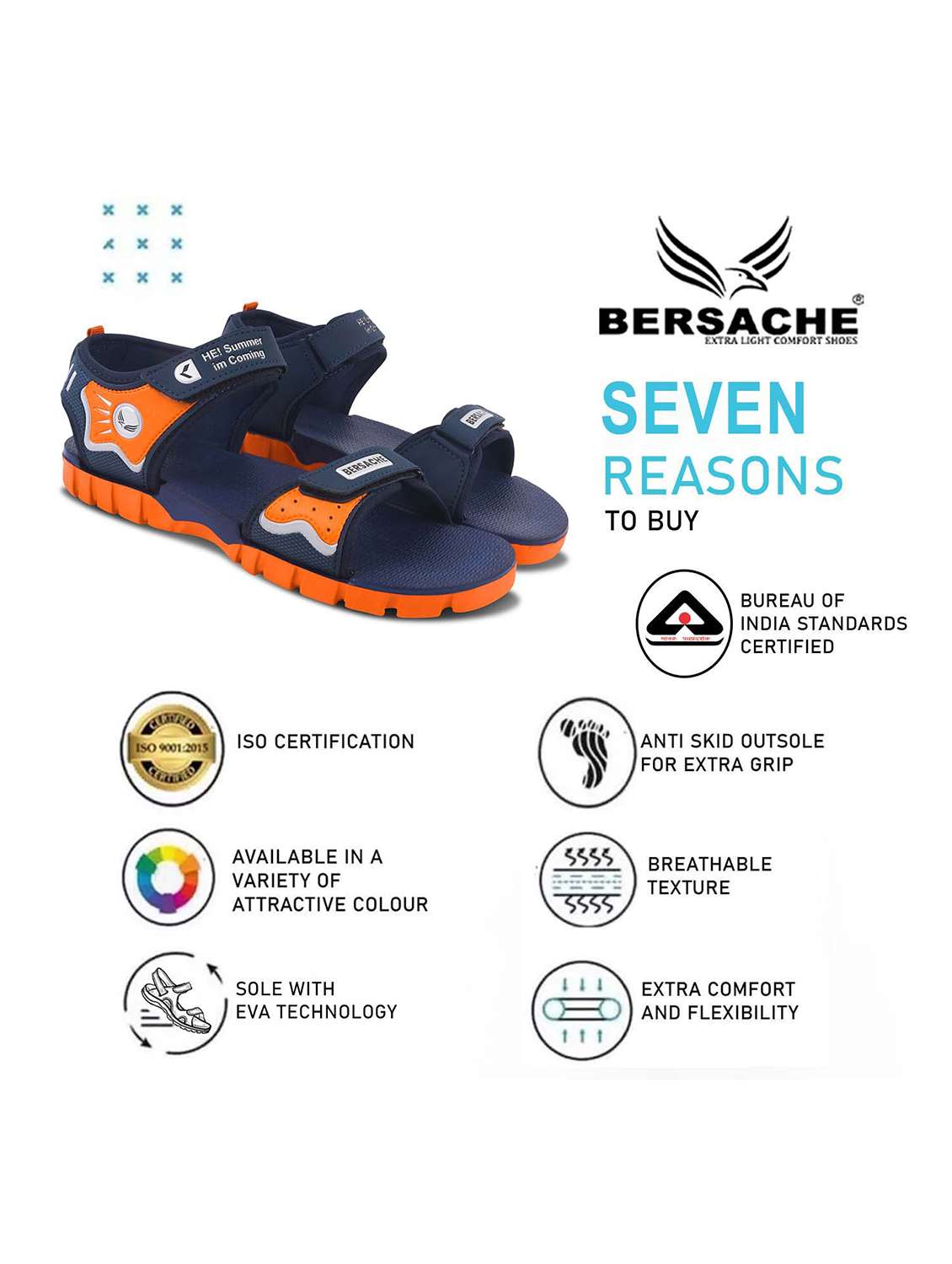 boys printed velcro closure floater - 22182110 -  Standard Image - 3