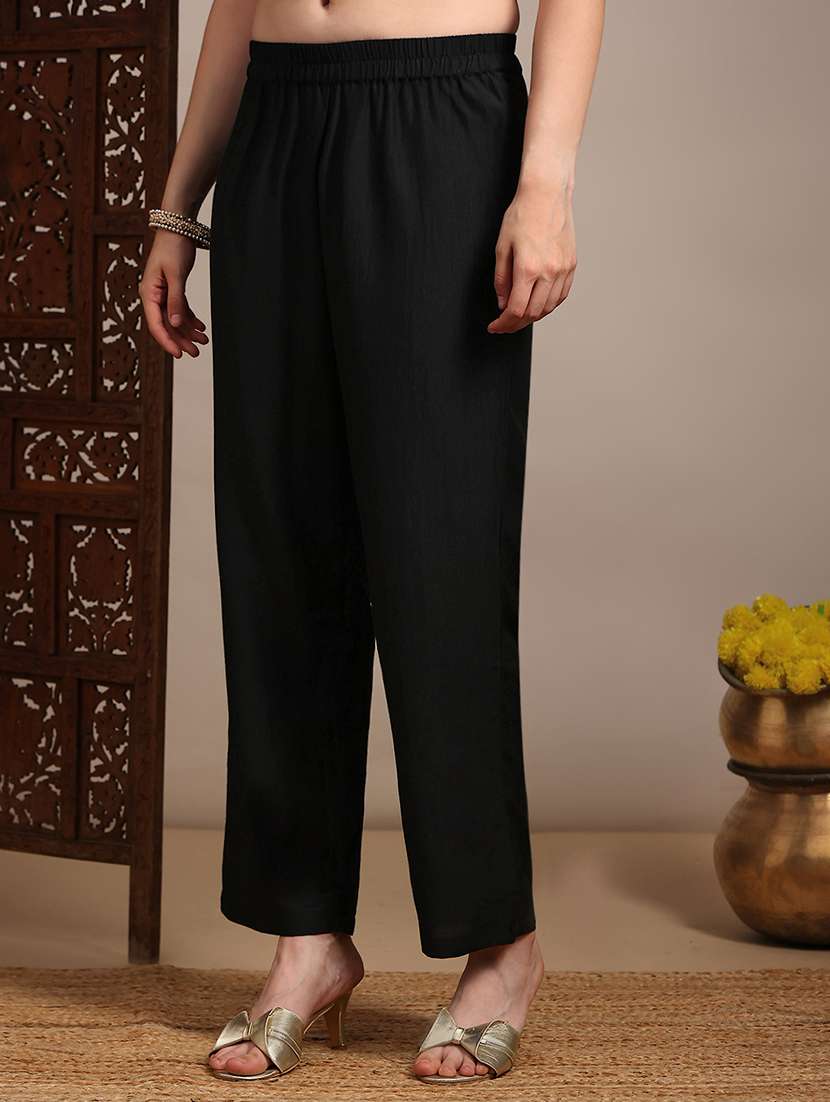 women floral three quarter sleeve kurta pant set - 22182173 -  Standard Image - 3