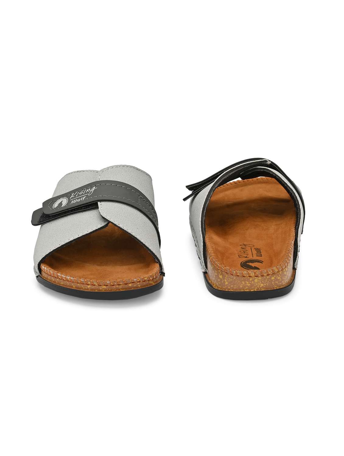 men solid slip on sandal - 22182474 -  Standard Image - 3