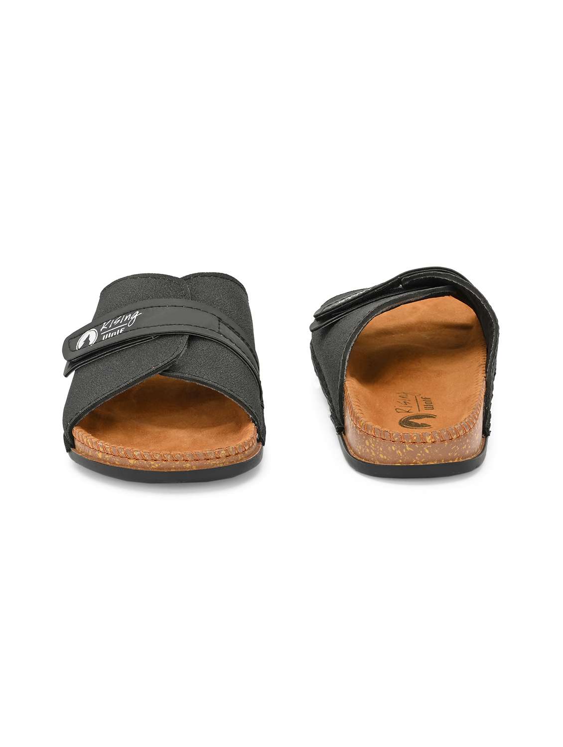 men solid slip on sandal - 22182475 -  Standard Image - 3