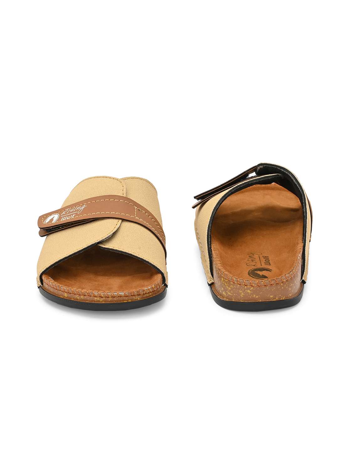 men solid slip on sandal - 22182477 -  Standard Image - 3