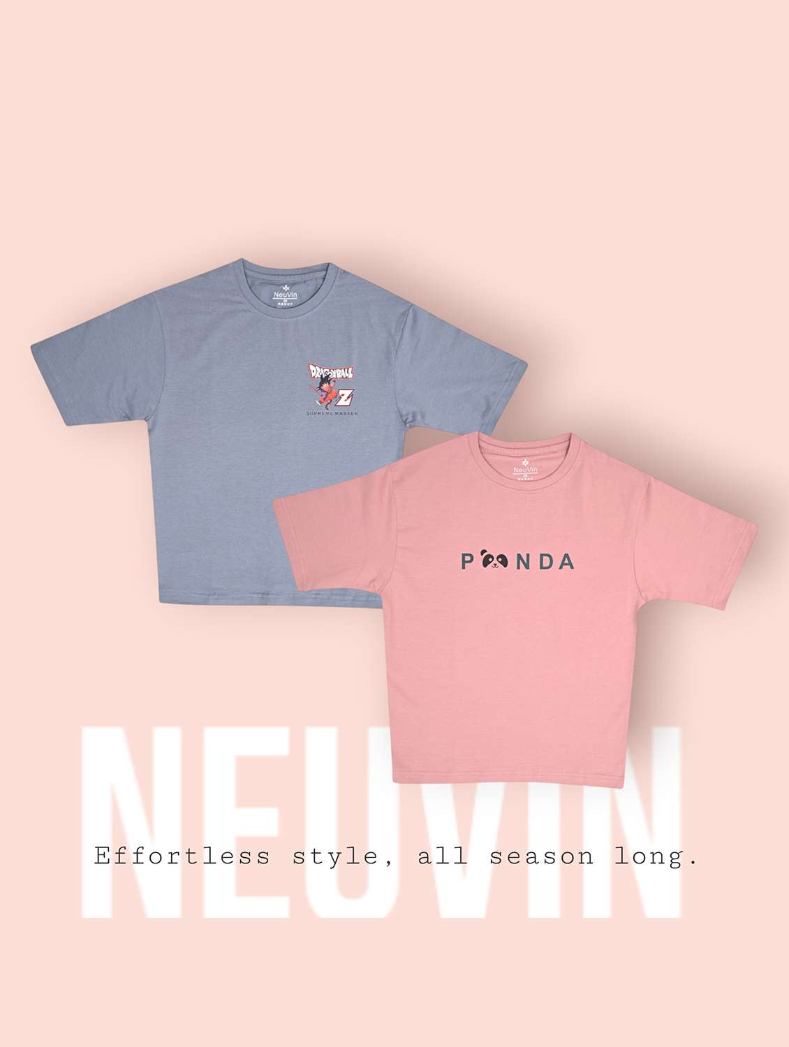 boys pack of 2 printed short sleeve t-shirt