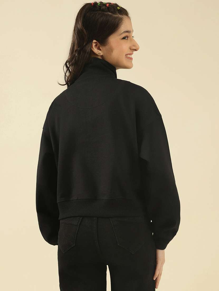 girls printed long sleeve sweatshirt - 22183355 -  Standard Image - 3