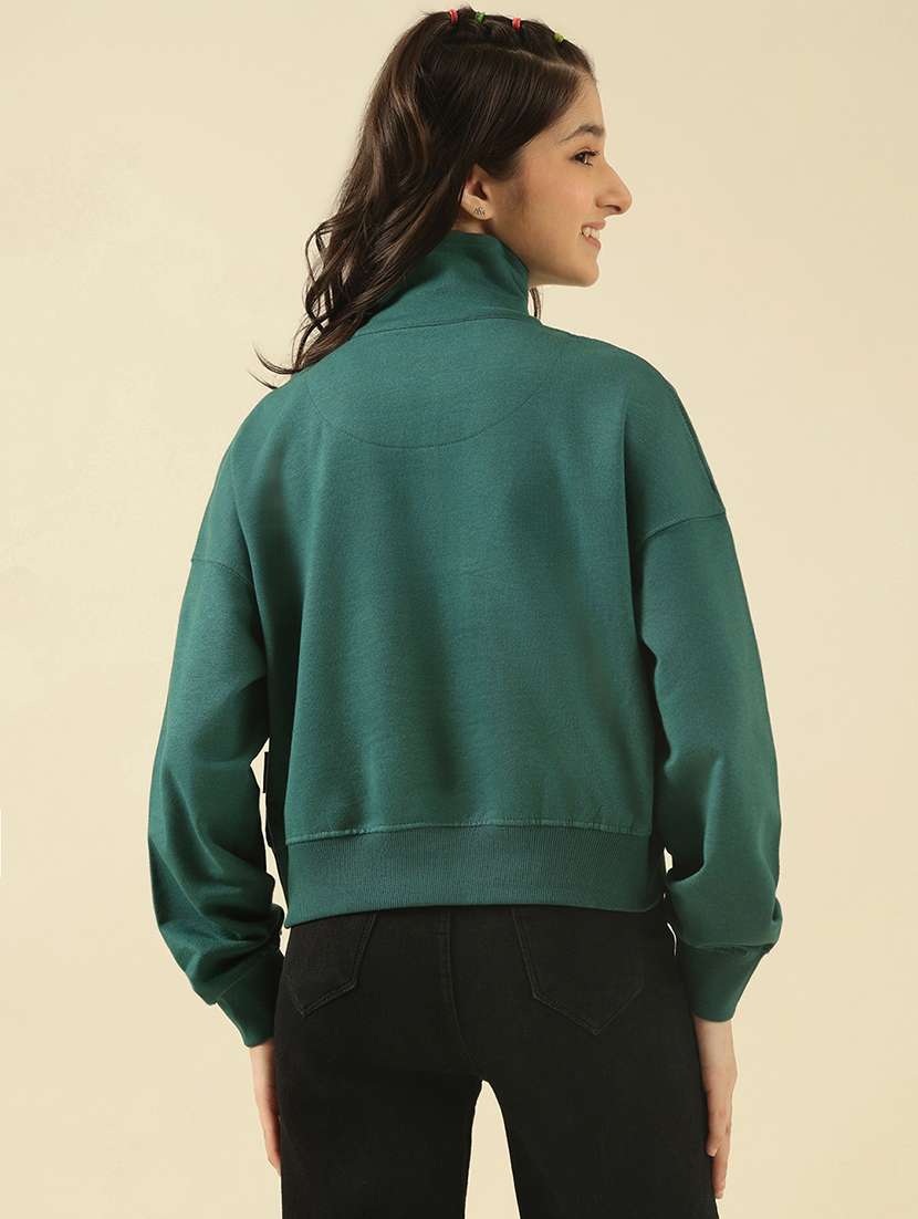 girls printed long sleeve sweatshirt - 22183357 -  Standard Image - 3