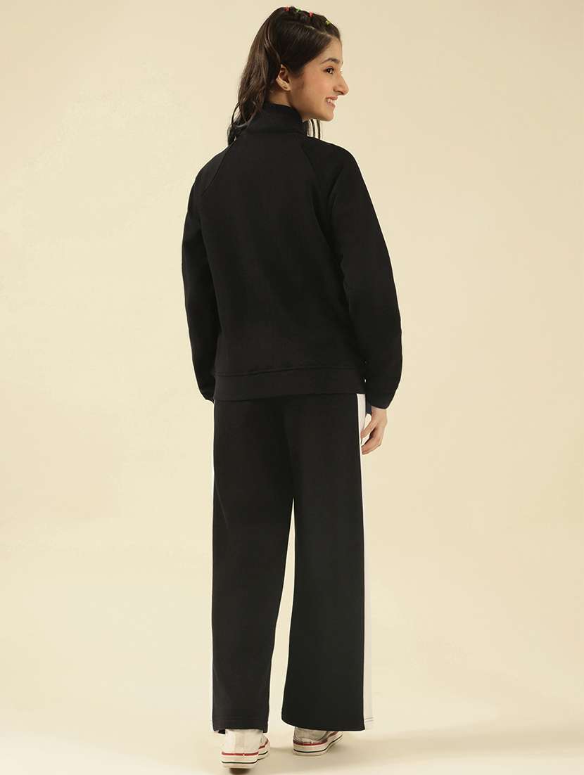 girls solid active wear co-ord set - 22183364 -  Standard Image - 3