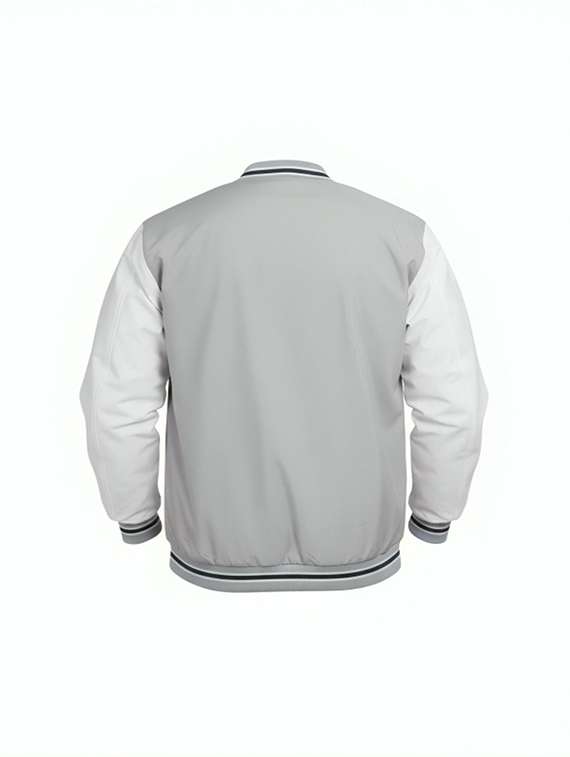 multi colored polyester varsity  jacket - 22183638 -  Standard Image - 3