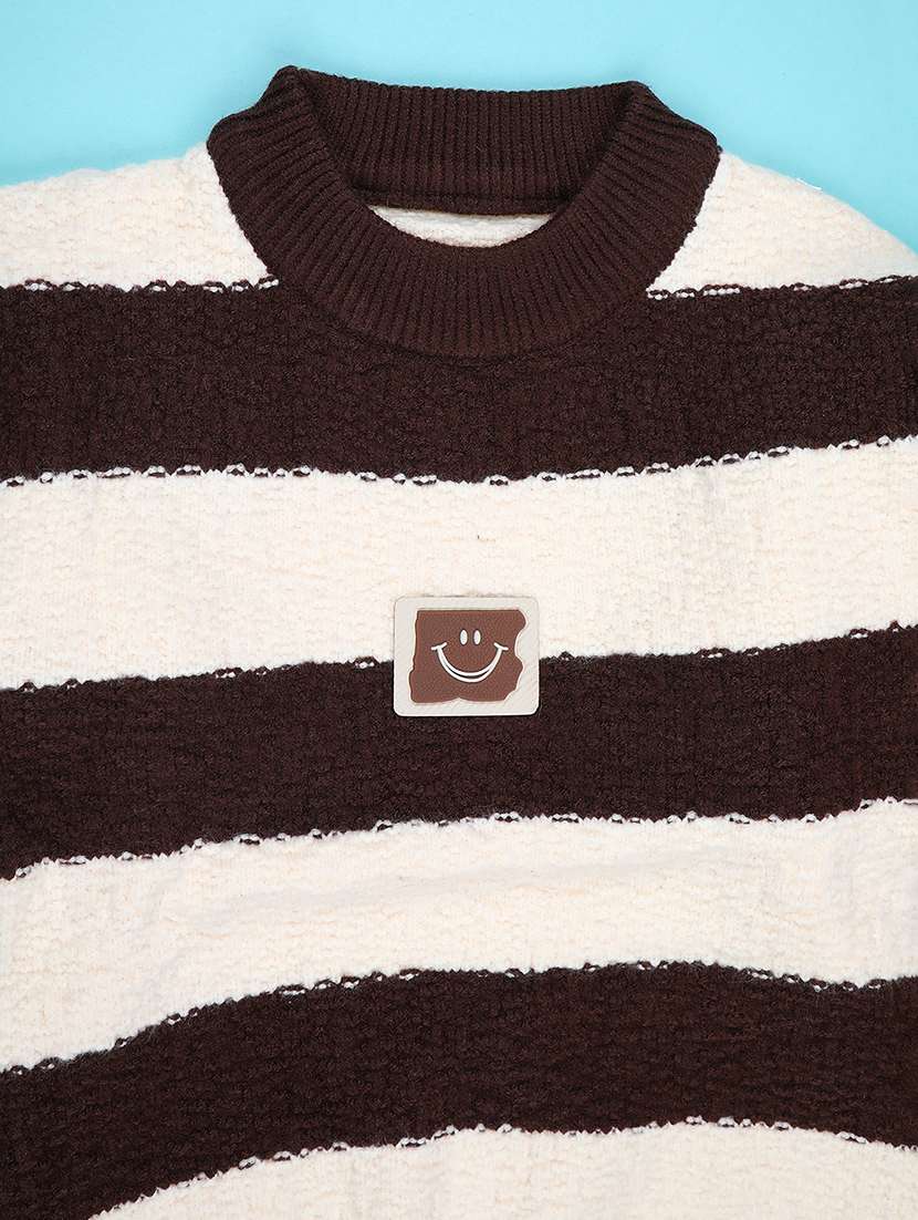 boys striped long sleeve sweater - 22183926 -  Standard Image - 3