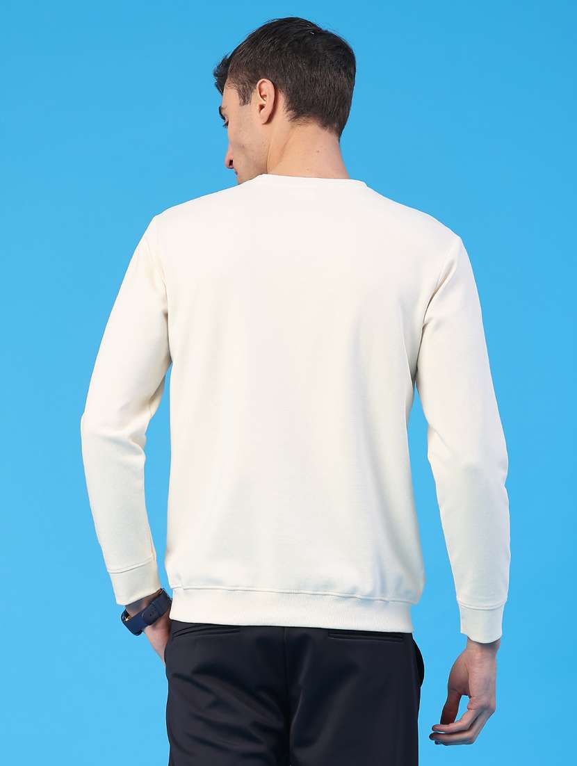men round neck long sleeve sweatshirt - 22184009 -  Standard Image - 3