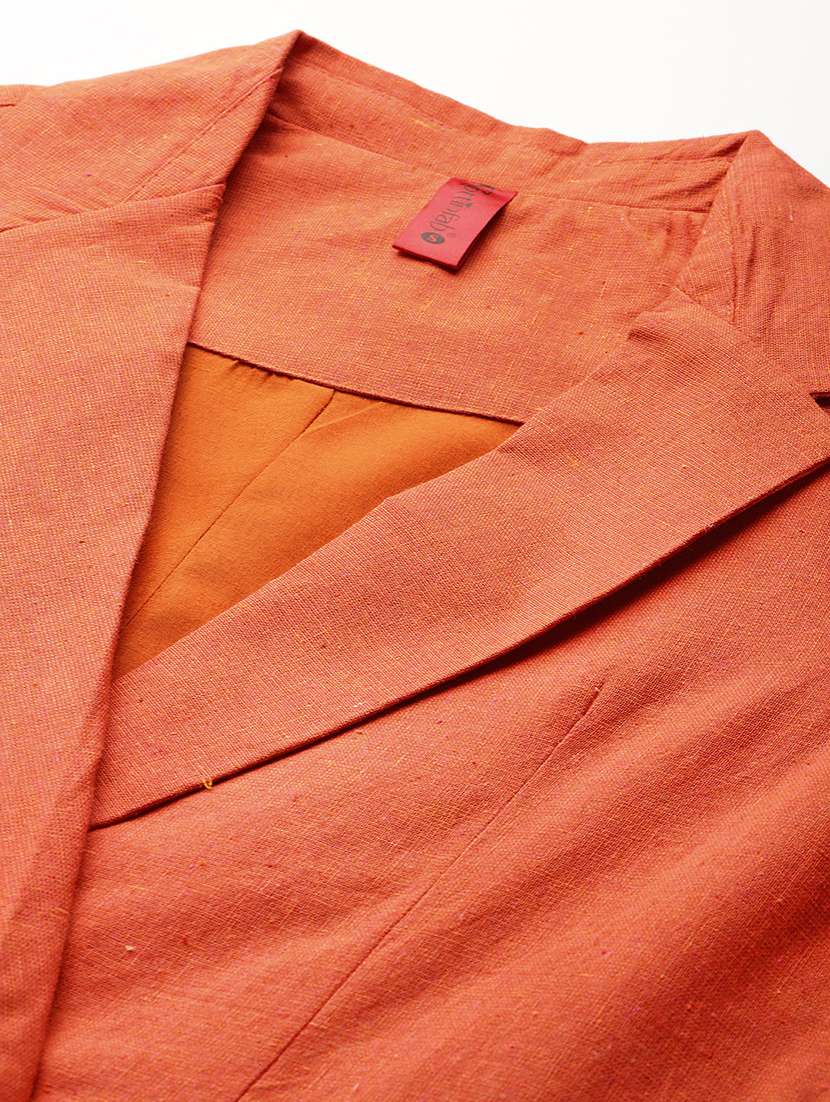 women solid long sleeve double breasted blazer - 22184217 -  Standard Image - 5