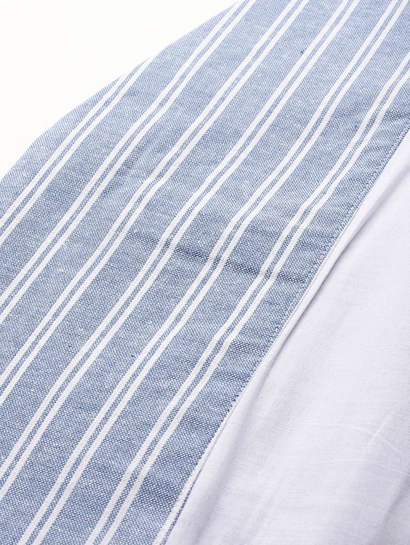 women striped long sleeve single breasted blazer - 22184223 -  Standard Image - 5