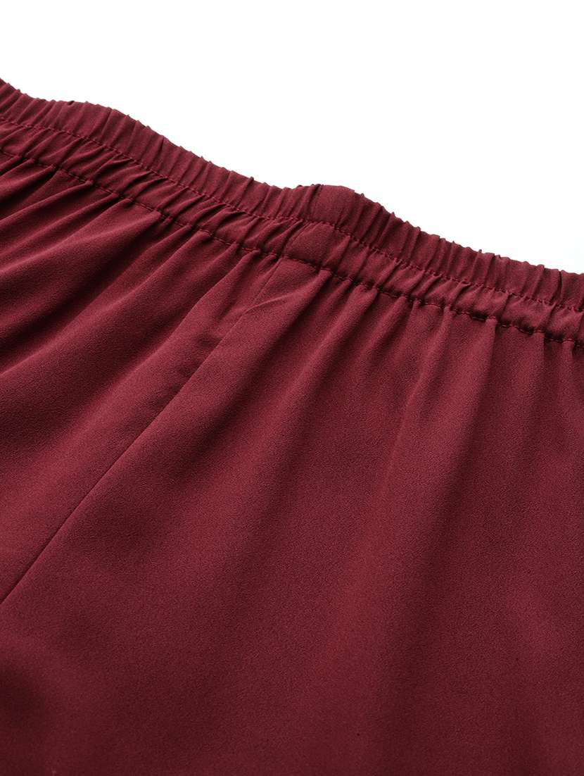 women three quarter sleeve regular fit ethnic co-ord set - 22184235 -  Standard Image - 5