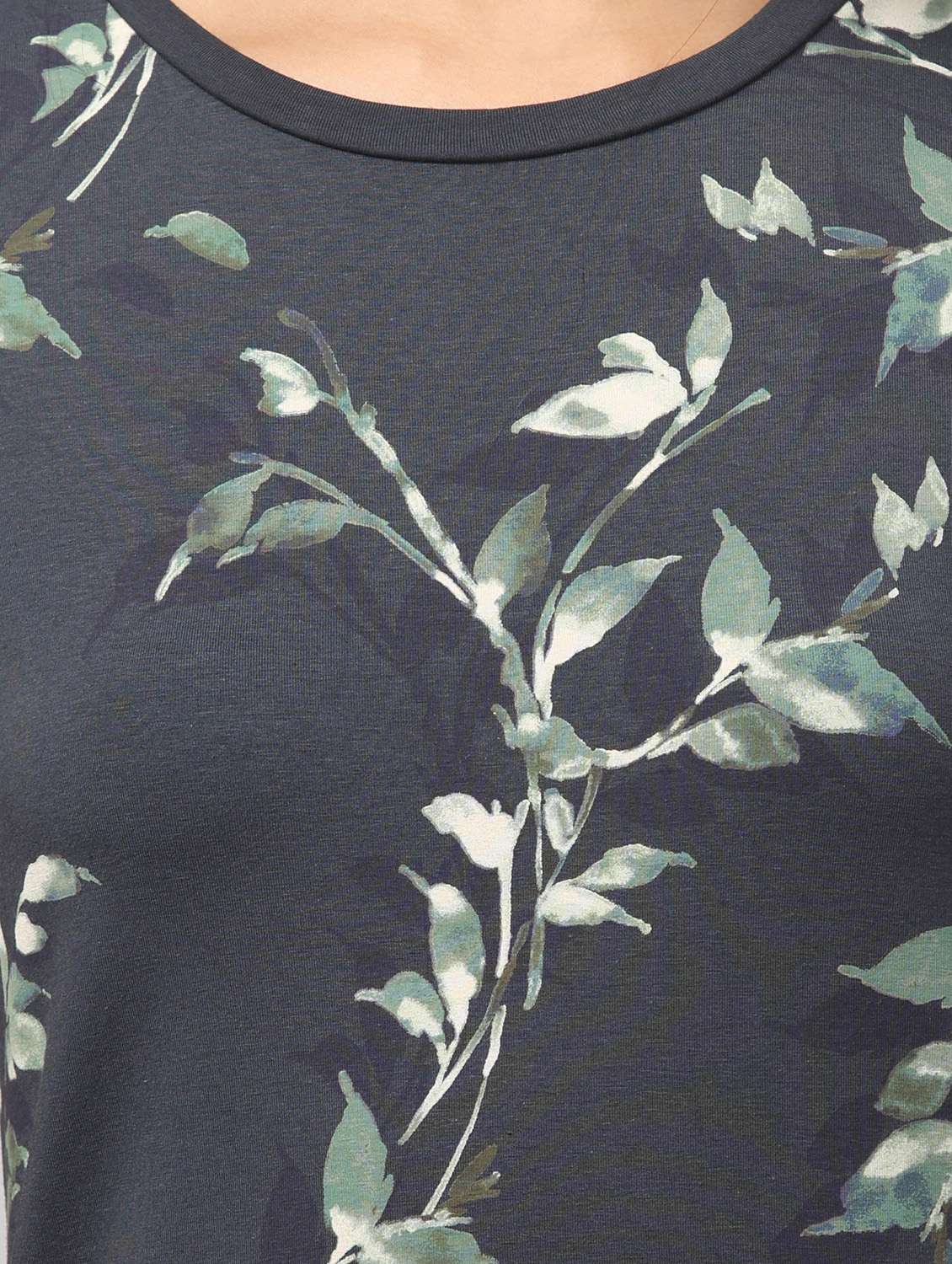 women printed short sleeve t-shirt dress - 22184366 -  Standard Image - 5