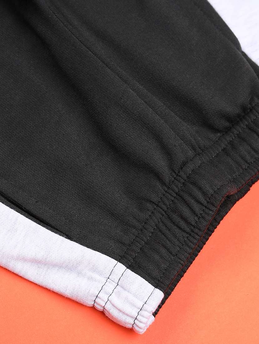 Boys Color Blocked Mid Rise Track Pant - 22184614 -  Standard Image - 3