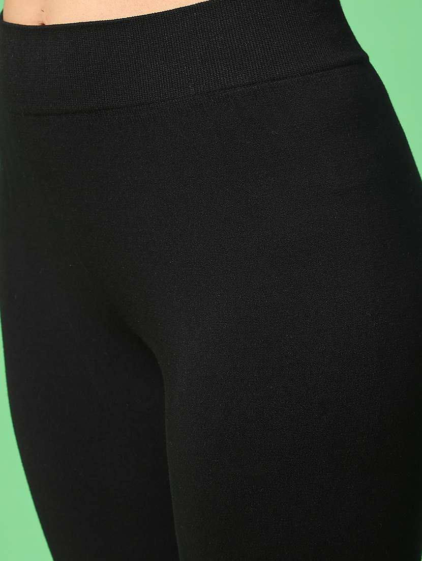 women solid mid rise ankle length legging - 22184640 -  Standard Image - 5