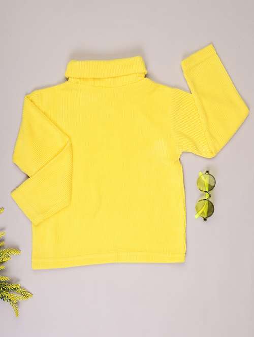 boys solid long sleeve turtle neck sweater - 22184645 -  Standard Image - 0